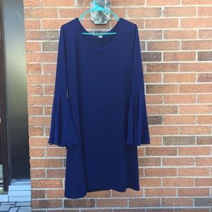Royal blue dress